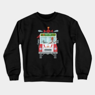 Papa's Tacos Truck Crewneck Sweatshirt